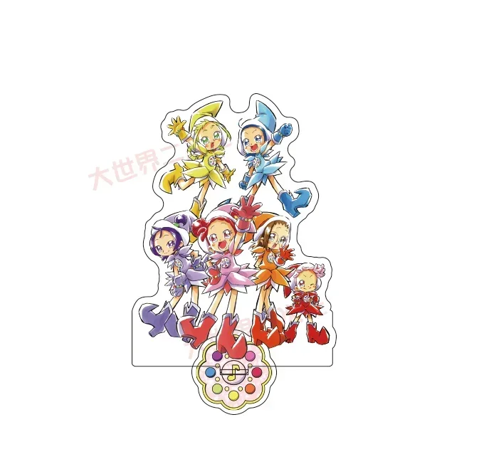 لعبة Ojamajo السحرية Doremi الاكريليك حامل دمية أنيمي Onpu Aiko Hazuki Hana Momoko نموذج لجسم لوحة تأثيري لعبة للهدايا #2