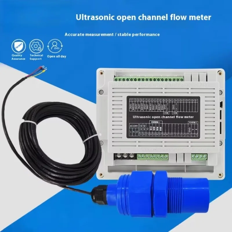 

Hot Sale Ultrasonic Open Channel Flowmeter Industrial Sewage Wastewater Measurement