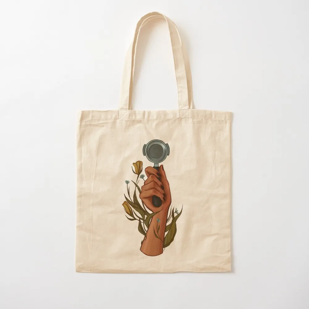 Good Coffee and Good Times Tote Bag hand bag supermarket folding bag shopper bags for women tote bags men Canvas Tote