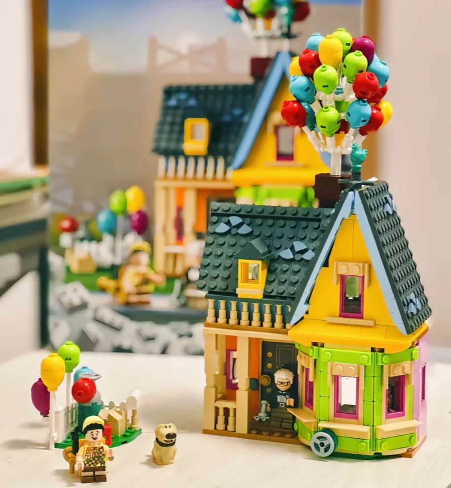 2025 POP City Expert Flying Balloon Up House Tensegrity Sculture Blocchi di costruzione modulari