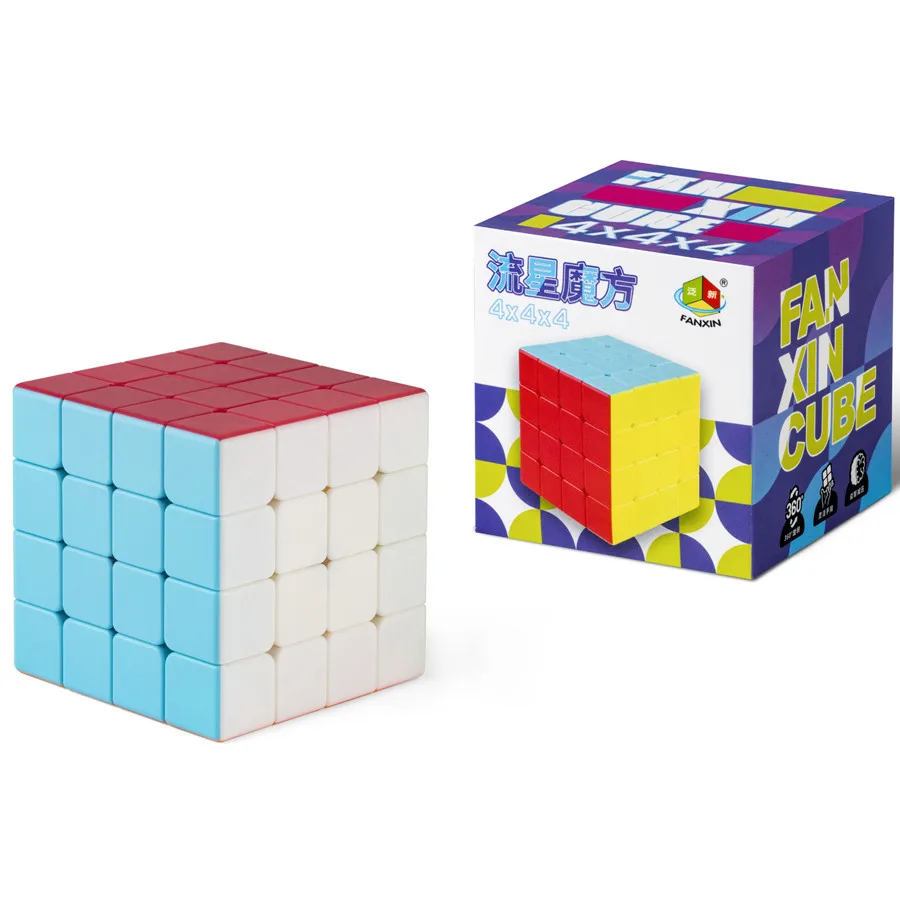 2X2 3X3 4X4 5X5 Stickerloze Magische Kubus/2X2 3X3 4X4 5X5 Koolstofvezel Magische Kubus