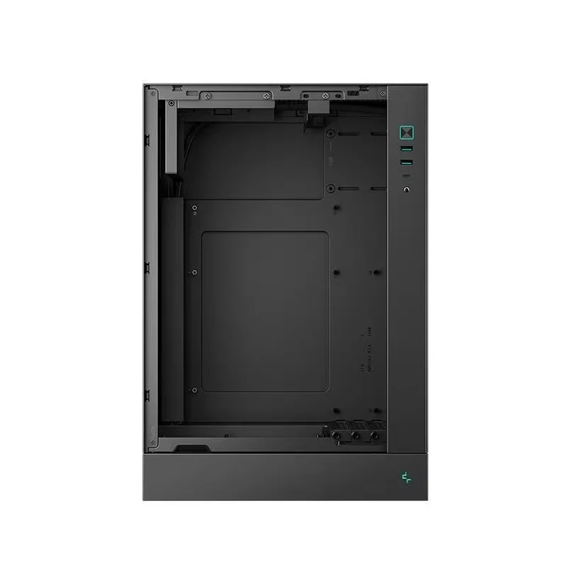 Picture 4: DEEPCOOL CH170 PLUS MATX Vertical Chassis Supports 240 Water Cooling 164mm Air Cooling Type-C Interface White Computer Chassis