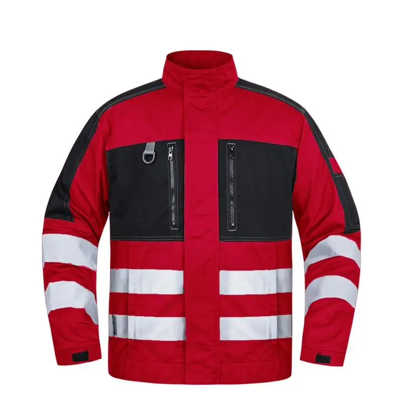 2026 جديد ملابس العمل الرجال البناء عاكسة السلامة المآزر بدلة لحام ورشة تصليح السيارات ميكانيكي حجم كبير الملابس