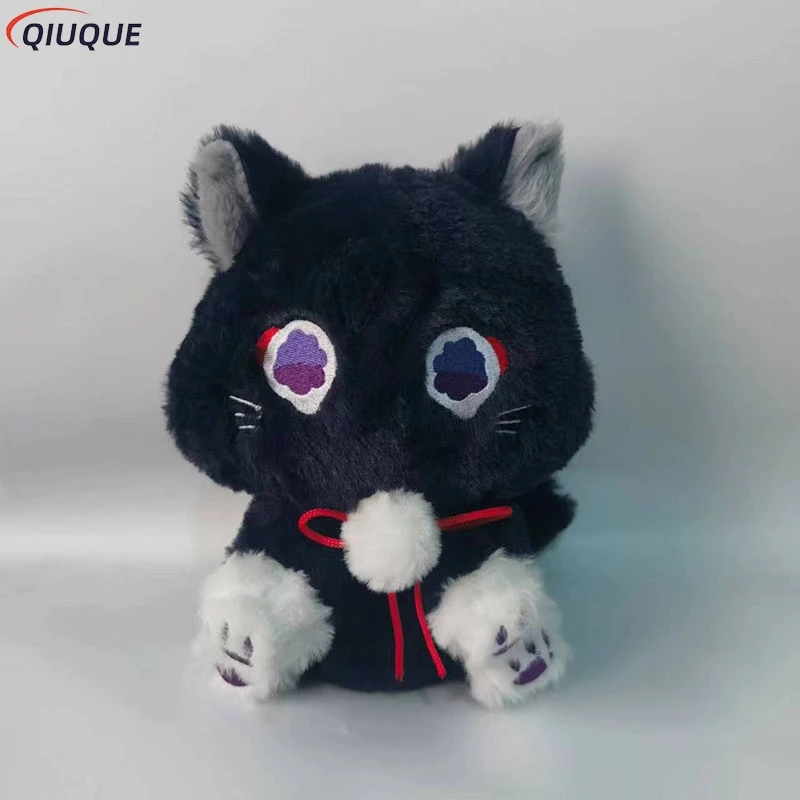 

Scaramouche Cat Cute Plush Doll 25cm Wanderer Pet Anime Cosplay Stuffed Pillow Toy Birthday Gift