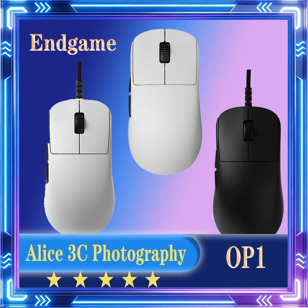 

НОВАЯ Игровая мышь Endgame Gear OP1 8K V2, проводная, с датчиком Paw3950, частотой опроса 8K, легкая, с низкой задержкой, для офиса и игр
