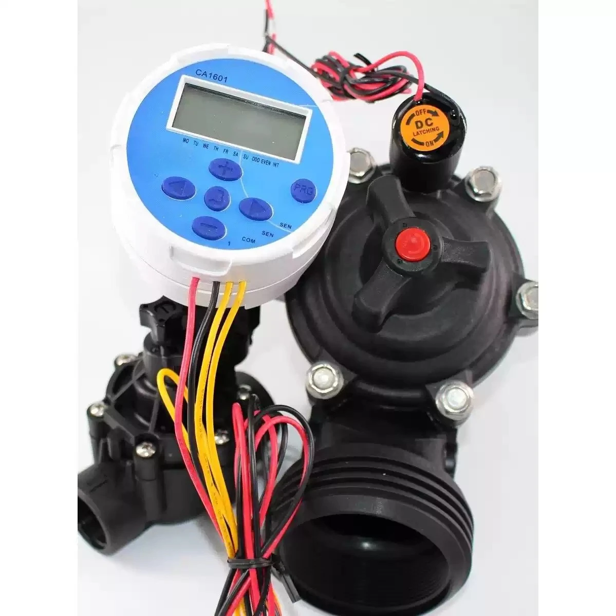 Smart Irrigation Solenoid Valve Wiring-Free Agriculture Irrigation Valve Greenhouse Orchard Lawn Controller