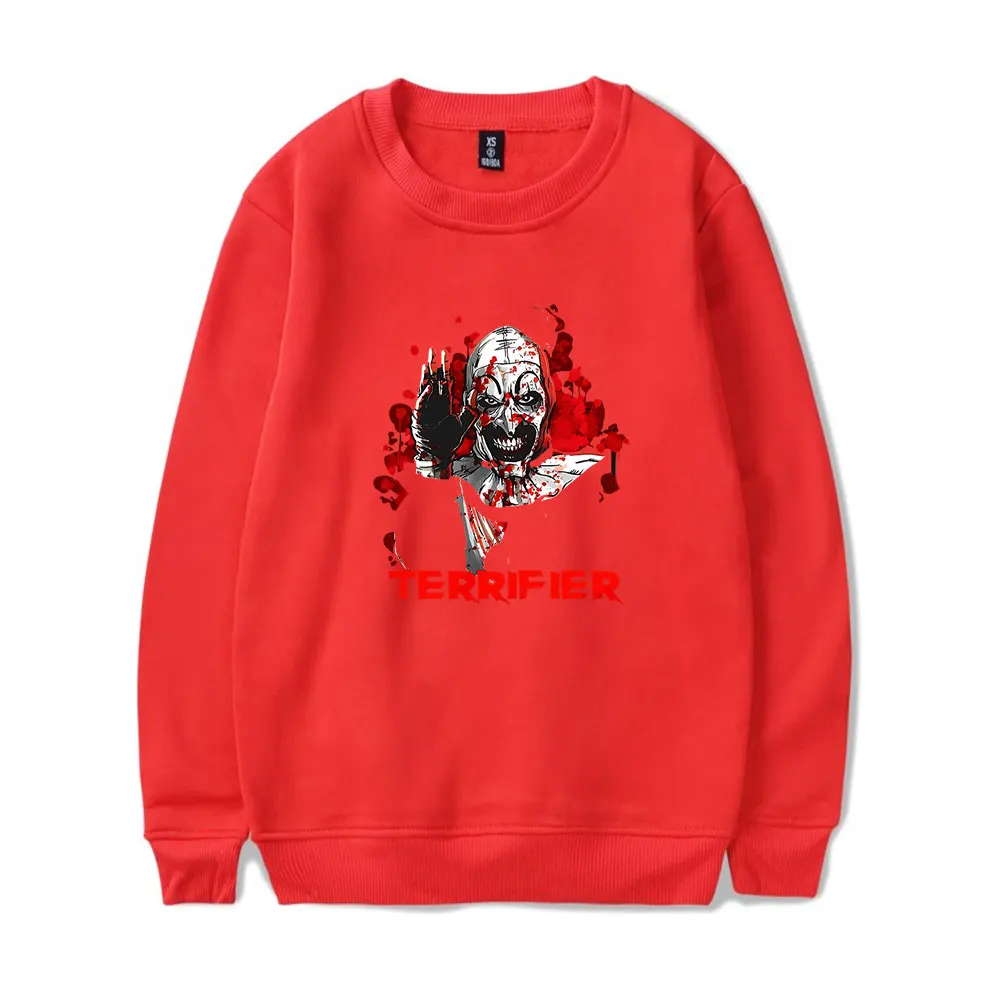 Terrifier Art the Clown Hoodie Merch Sweatshirts Cosplay Women Men Fashion Casual Long Sleeve Crewneck Hoodie Outwear