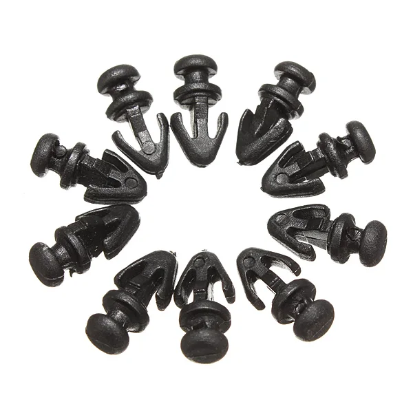 

10/20 pcs Black Door Gasket Sealing Clips For Ford Mondeo MK2 MK3 MK4 Weatherstrip 1042065