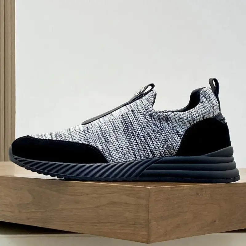 New high-quality leather comfortable casual men's sports shoes