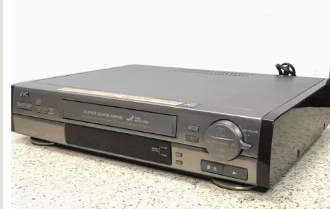 Used JVC six head video recorder HI-FI high fidelity image PAL/NTSC multi standard stereo VHS