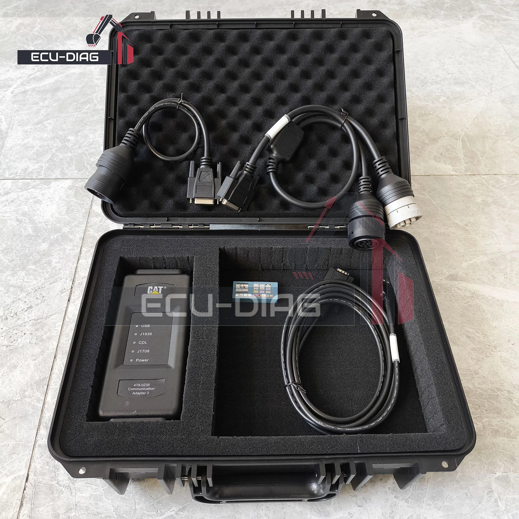 2023A ET4 478-0235 Diagnostic Tool Software U disk For Caterpillar Heavy Duty Truck Excavator Testing Scanner