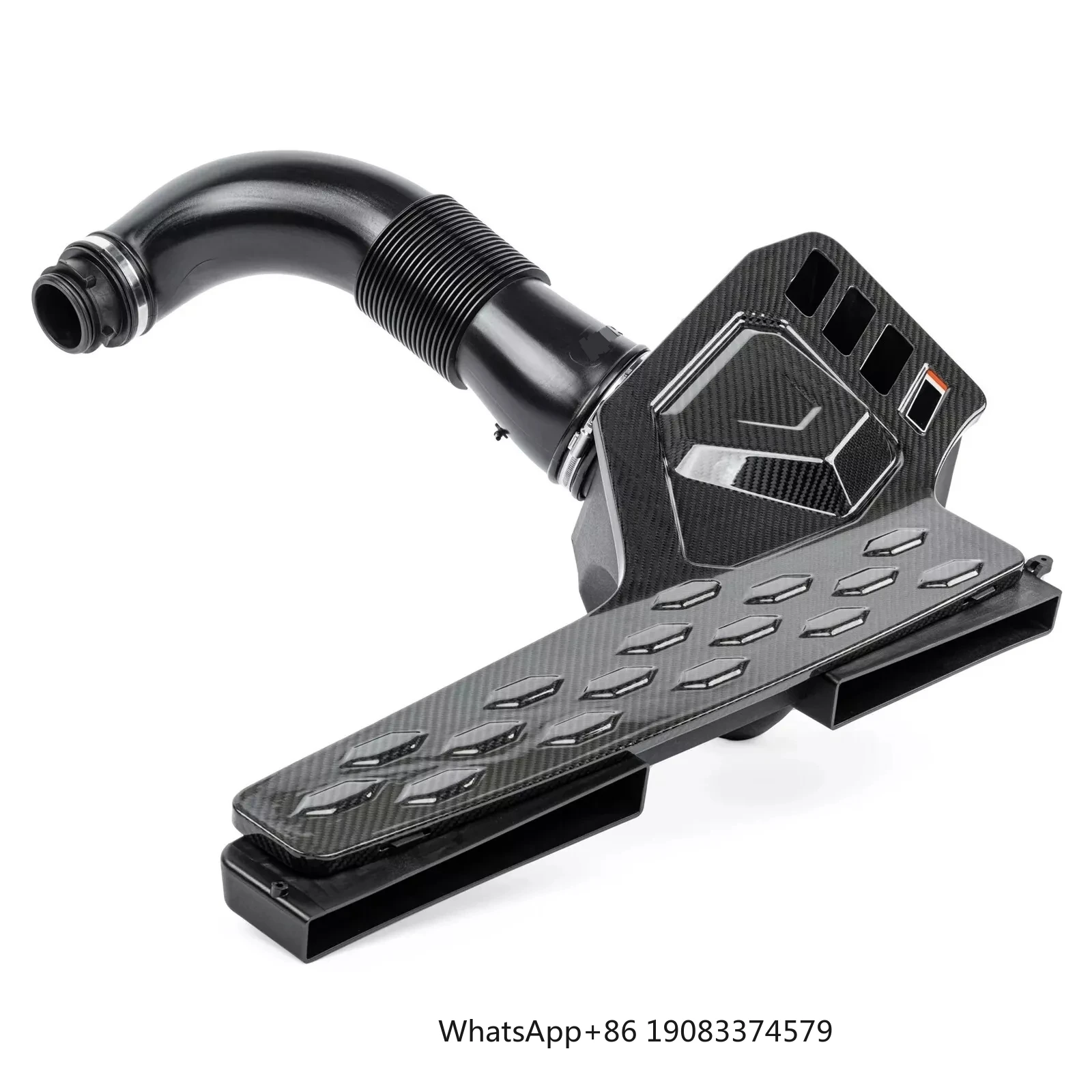 

Carbon Fiber Auto Parts Factory Customized Black Glossy Carbon Car Auto Intake Induction Kit for Porsche BMW Tesla Benz Audi