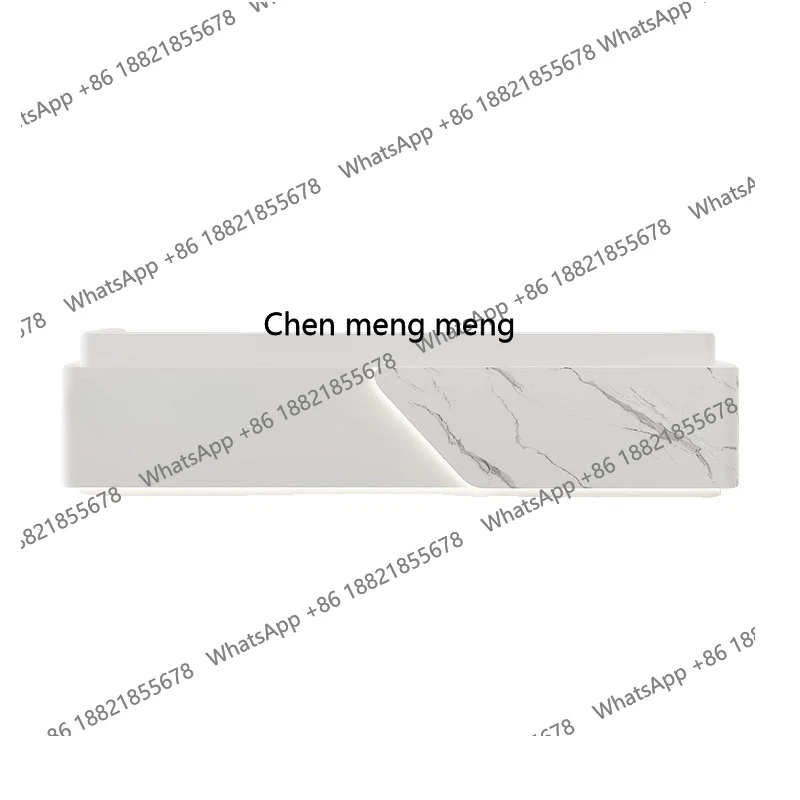 X Simple Company مكتب الاستقبال طلاء فندق نادي الاستقبال الرخامي، أمين الصندوق، بار صالون التجميل