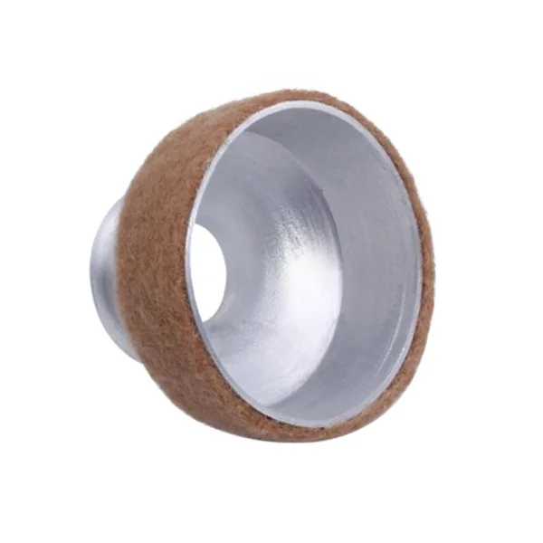 

Soprano Sax Metal Mute Brown Silver Hard Aluminum Narrow Tone Muffle Overtones Acoustic Pure Sound Saxophone Mute