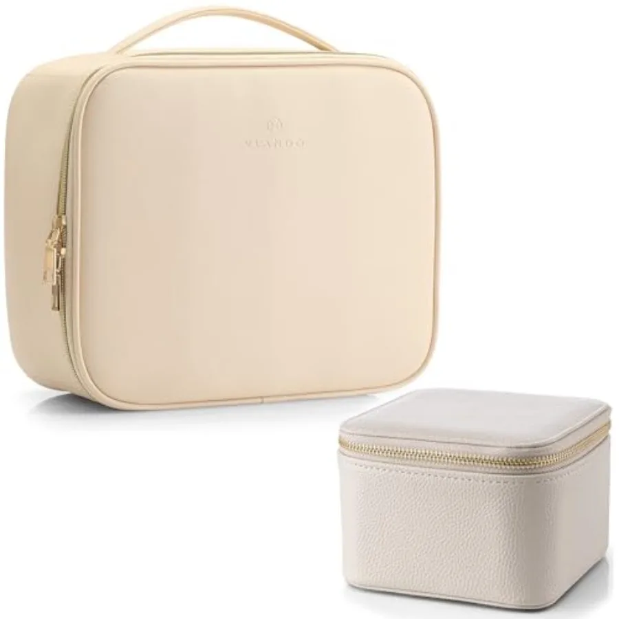 

Make up Bag for Travel and Small Jewelry Case for Girl GiftEarrings Necklace Ring Box