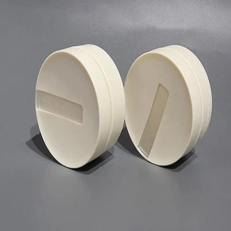 Frasco removedor de maquiagem recarregável, 100g, com colher, plástico, vazio, pote de maquiagem, viagem, creme facial, loção, recipiente cosmético, 1 peça