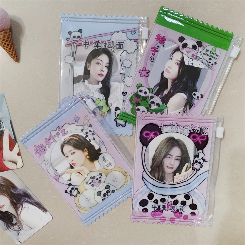 1PCS Postcard Protective Sleeve Photo Card Lomo Card Dsiplay Collection Card Photo Cards Packaging Supplies Ins Candy Bag