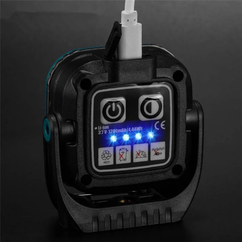 

AT02-Super Bright Portable Camping Lantern Mini Working Light Rechargeable Torch Outdoor Camping Emergency Work Lamp