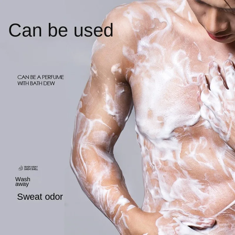 Cleansing and Revitalizing Body Wash for Men with Acrid Removal and Sea Salt Special Long Lasting Fragrant Cleaning Body Wash