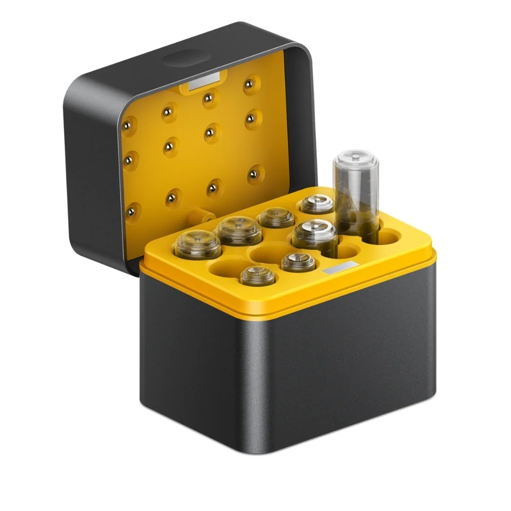 علبة شحن البطارية لبطاريات ليثيوم AA AAA 1 5 فولت مع 8 حجرات لتخزين البطارية وميزات حماية التيار الزائد