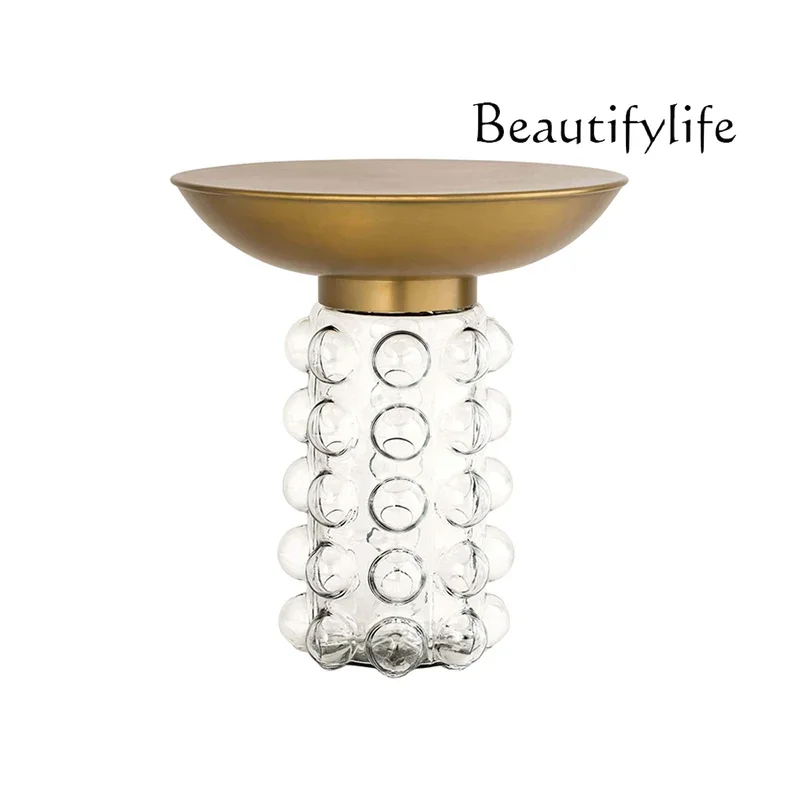 X Modern Modern Fashion Designer Living Room Bedroom Hotel Bubble Glass Coffee Table