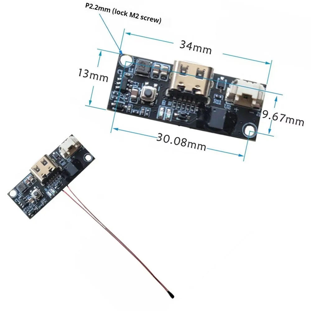 

Thermostatic Fan Speed Controller Module DC5V 8.5W Max Type-C 2/3/4 Wire Fan Temperature Control Switch for Router Cooling