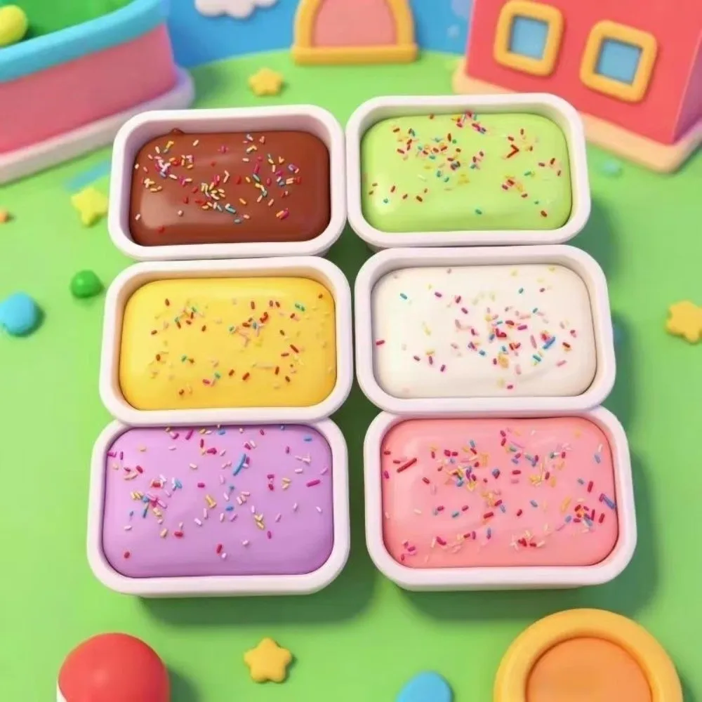 1pc Simulated Bread-shaped 3D Dough Kneading Hand Relaxation Slow Rebound Slow Rising Fluffy Cake Squeezing