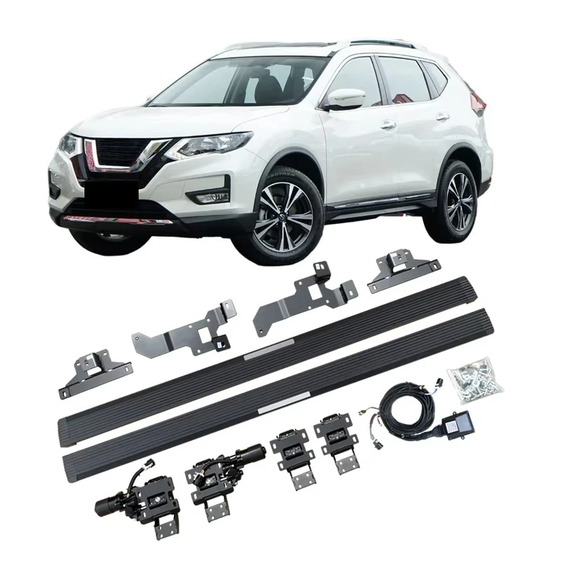 

Electric Side Steps Automatic Aluminium Alloy Electric Running Board for X-TRAIL 2014-2017 2018+