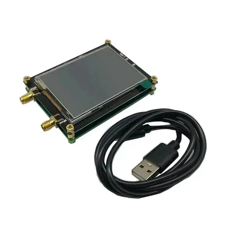 A92Z MAX2870 Signal Generator Module 23.5Mhz To 6000Mhz Frequency Radio Touch Screen Interface Synthesizer