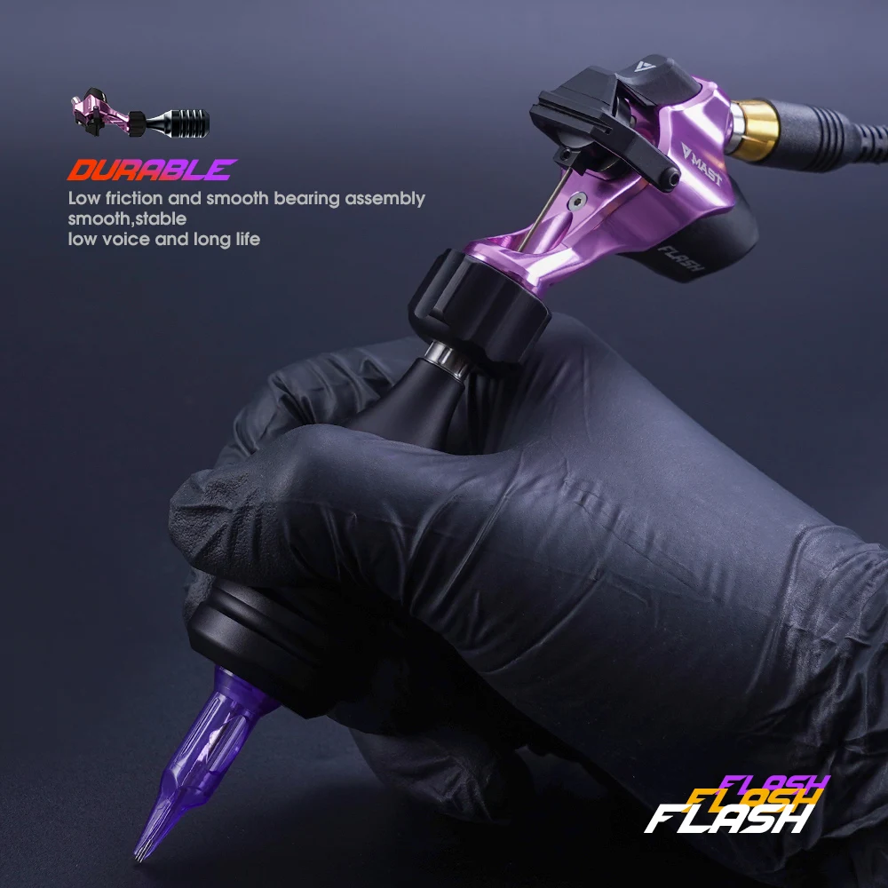 الصاري فلاش الوشم آلة دوارة Coreless موتور القلم بطانة شادر RCA الحبل لوازم الوشم