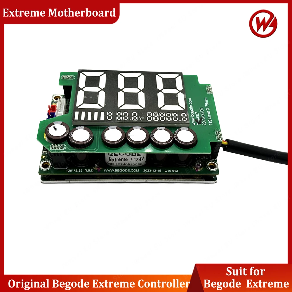 Original Begode Extreme Motherboard with Diaplay board Mainboard/Controller with Display for Begode Extreme Electric Unicycle