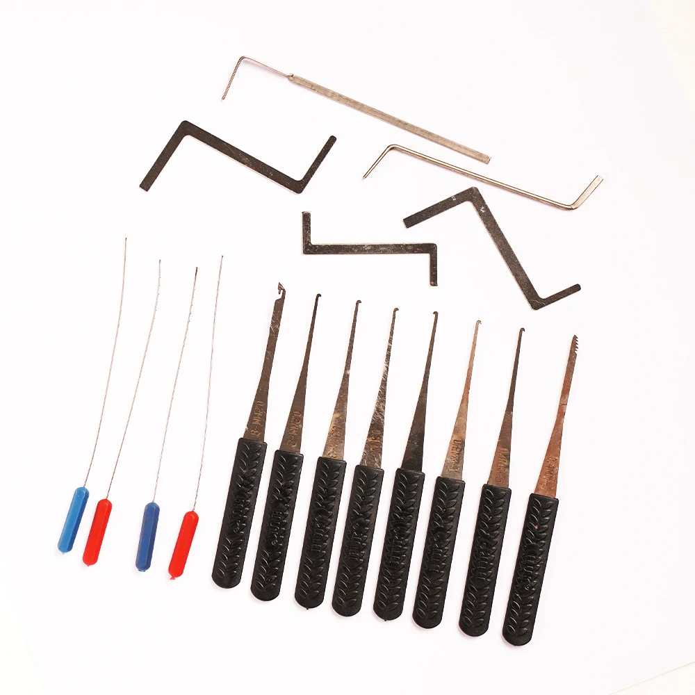 Kit de ferramentas extrator serralheiro chave quebrada remover conjunto de ferramentas com chave de tensão ferramentas para família, ajudante de vida em casa