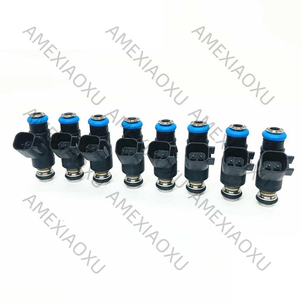 

8Pcs Fuel Injector 4 Holes 12613412 For American Car 6.0L Silverado Sierra 2010-2013 AMEXIAOXU