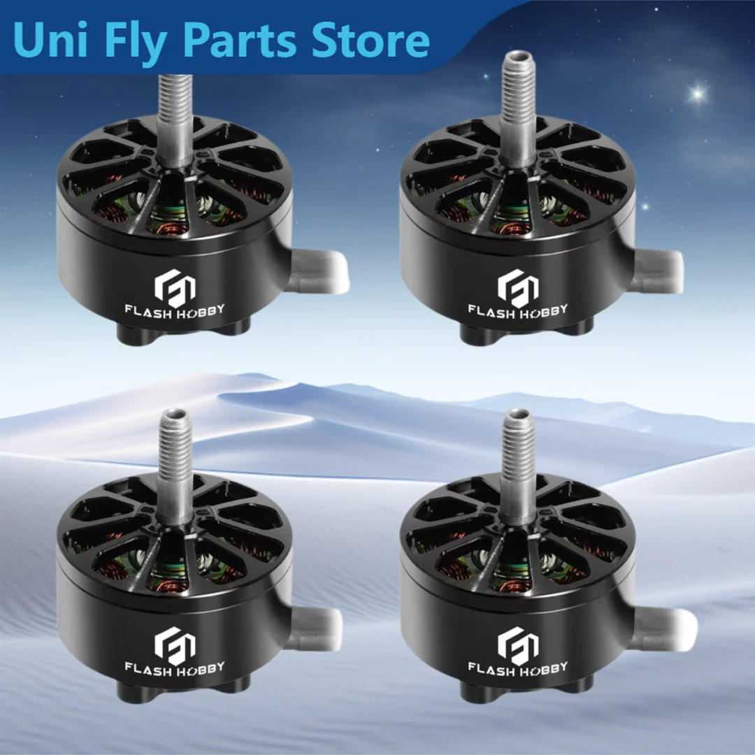 UniFly4pcs/lot FlashHobby Flash Hobby Arthur A2810 2810 1100KV 6S Brushless Motor For 7~8 Inch Propeller RC Model Fixed-wing FPV