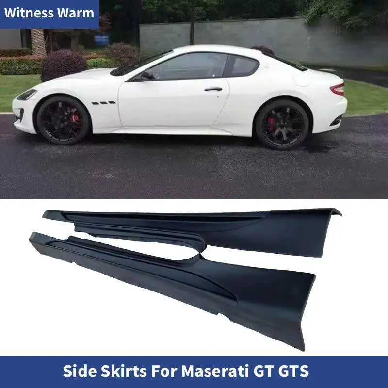 Pare-chocs avant en fibre de carbone, haute qualité, FRP non peint/Semi-carbone, kits de carrosserie pour Maserati GT GTS