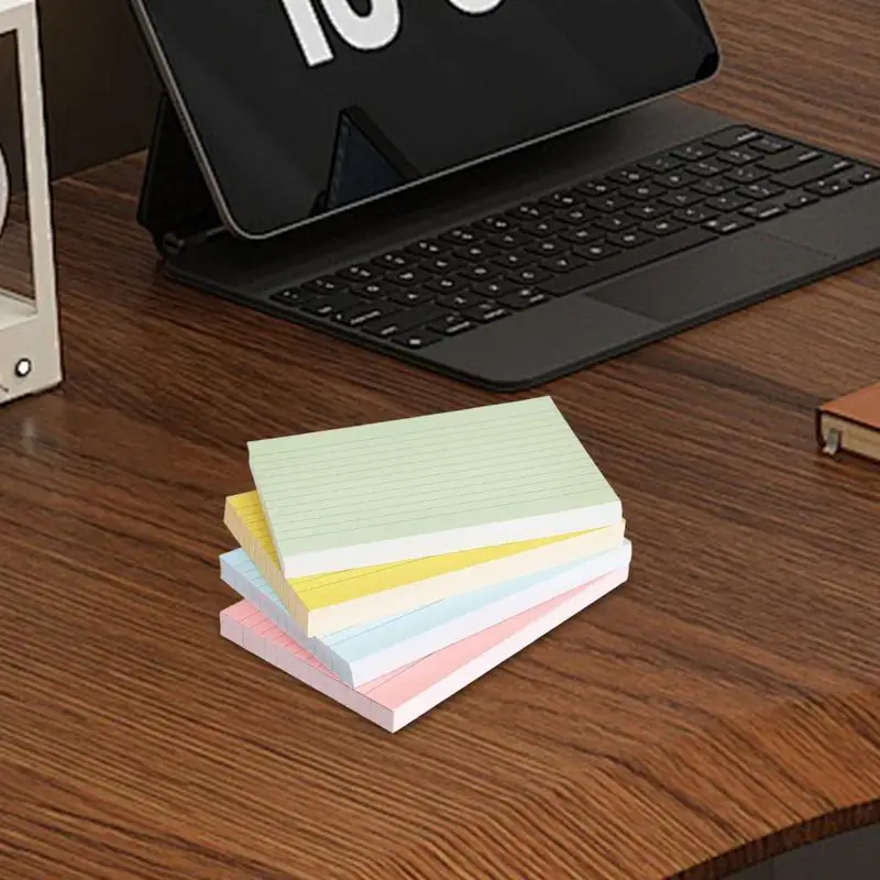 

Flash Cards For Studying 4X Study Cards Lined Memo Scratch Paper For Teaching Classroom Filing Crafting Projects Journaling