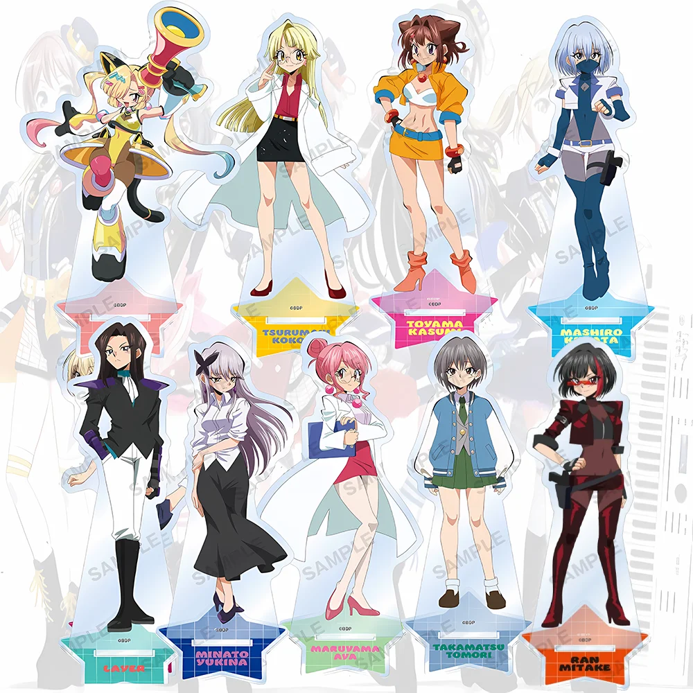 Ganzo! BanG Dream-chan! Chaveiro de Acrílico HD de 15cm com Tema de Anime, Ornamento Exclusivo, Presente de Carnaval/Feriado para Fãs de Anime
