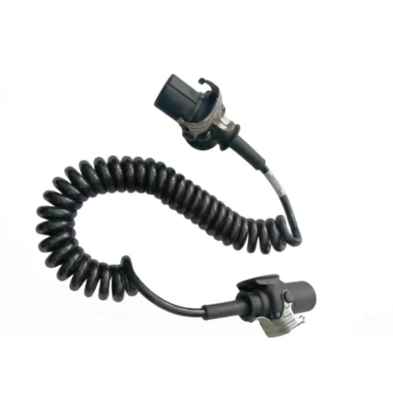 Universal EBS Coiled Wiring Harness - Compatible with Heavy Duty Truck Trailers, Replacement Part
