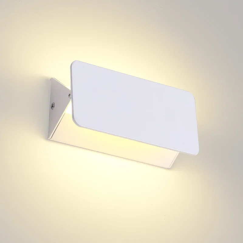 6W 12W 18W LED Wall Lamp Aluminum Alloy Adjustable Angle Wall Light for Living room Bedroom Vanity Mirror Bedside Reading Lights