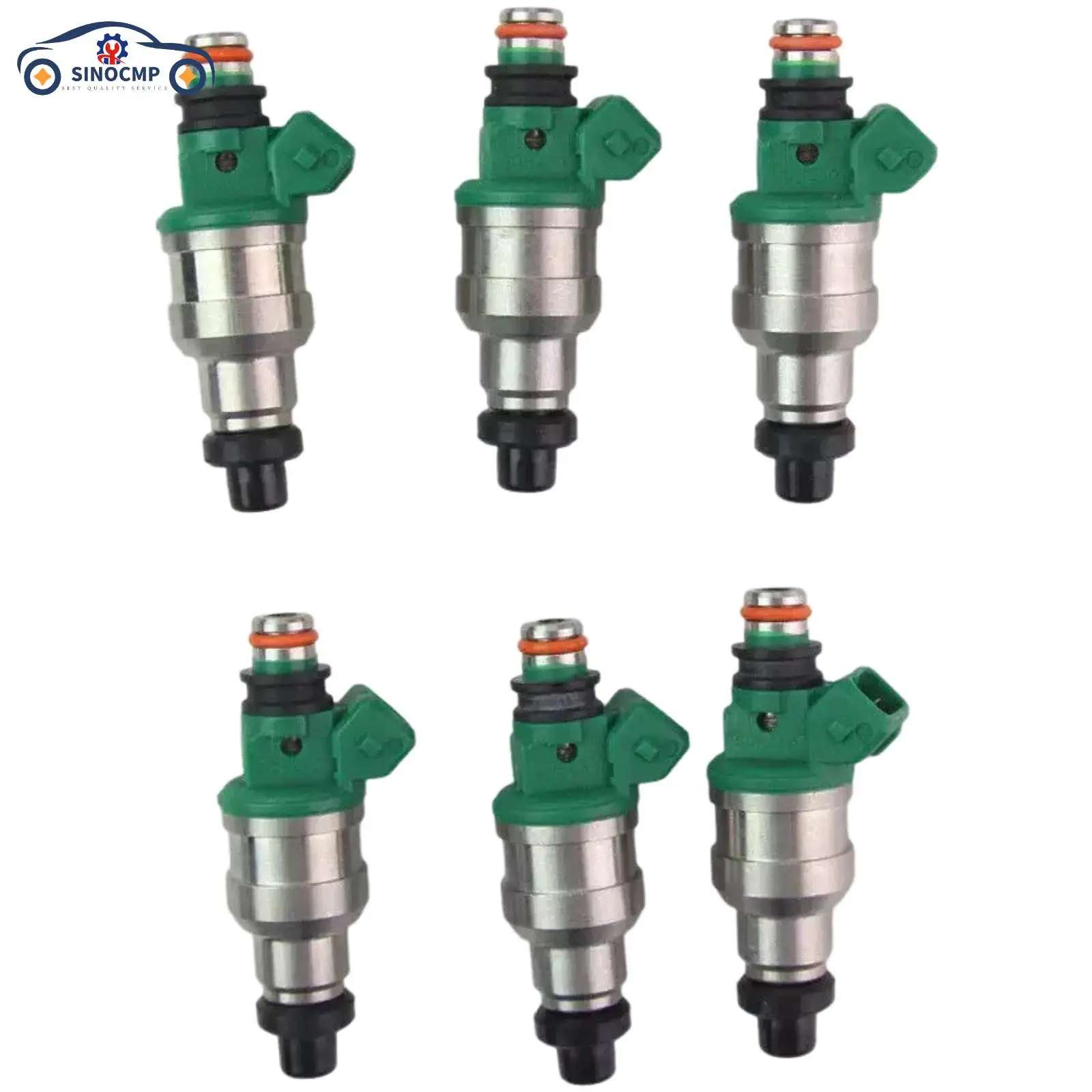 

INP-534 MD189021 SDH240 SINOCMP 6 шт. топливная форсунка для Mitsubishi Montero 1994-1996 3,5 л V6