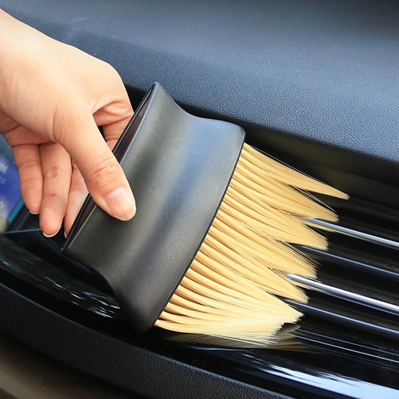 Car Four Seasons General Model Brush Instrument Board Outlet Outlet Body Interior Decoration Dust Brush Clean Hair Brush