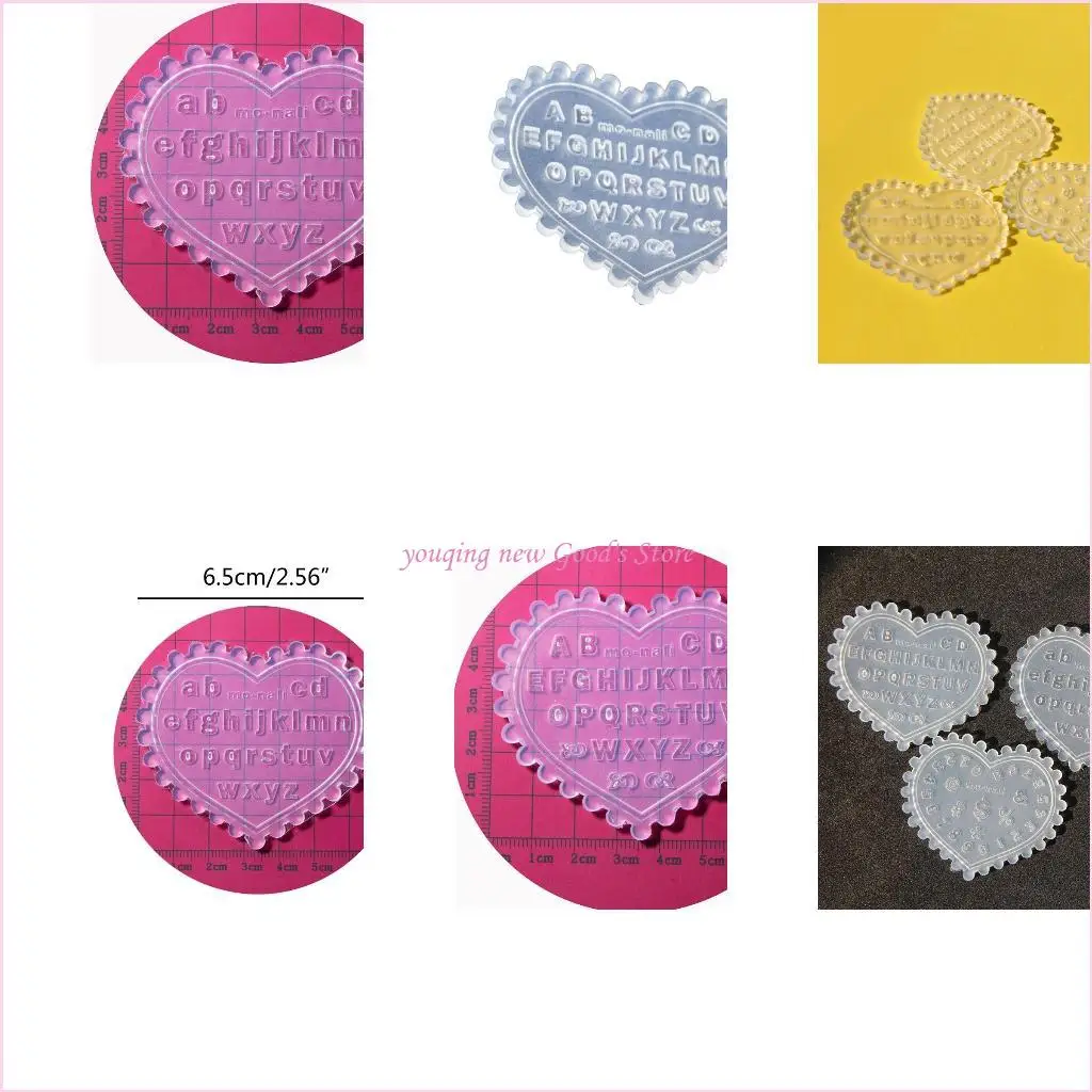 

57qa Универсальная силиконовая плесень для ногтей для легких художественных рисунков прочный и гибкий аксессуар для всех форм и