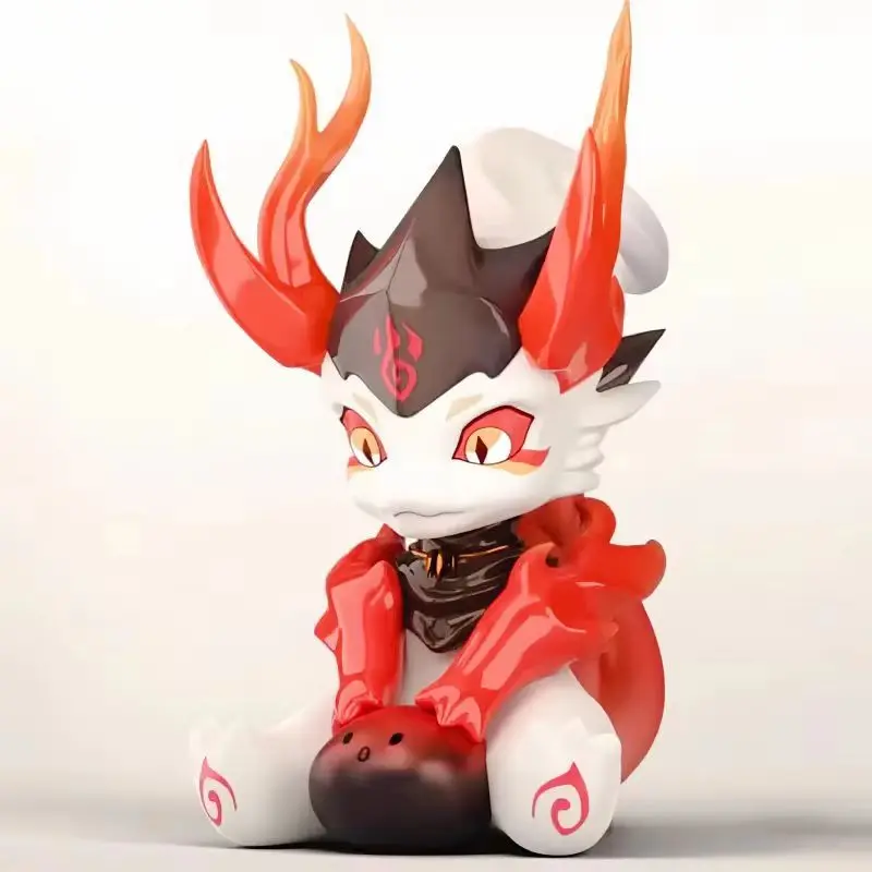 2025 nouveauté figurines d'anime Anime le classique de la montagne et de la rivière ensemble avec la série Loong boîte aveugle modèle Statue modèle jouet