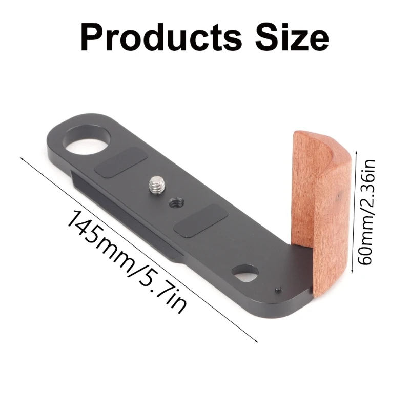 066A Tay cầm bằng gỗ đa chức năng hỗ trợ Cài đặt nhanh chóng