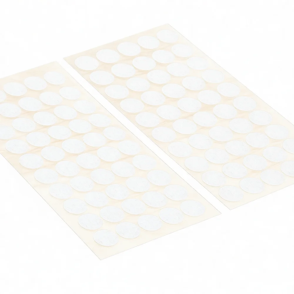 Invisible Hook And Loop Circles Adhesive Backing Sticky Pads For Handmade Quiet Books Classroom Teaching Aids