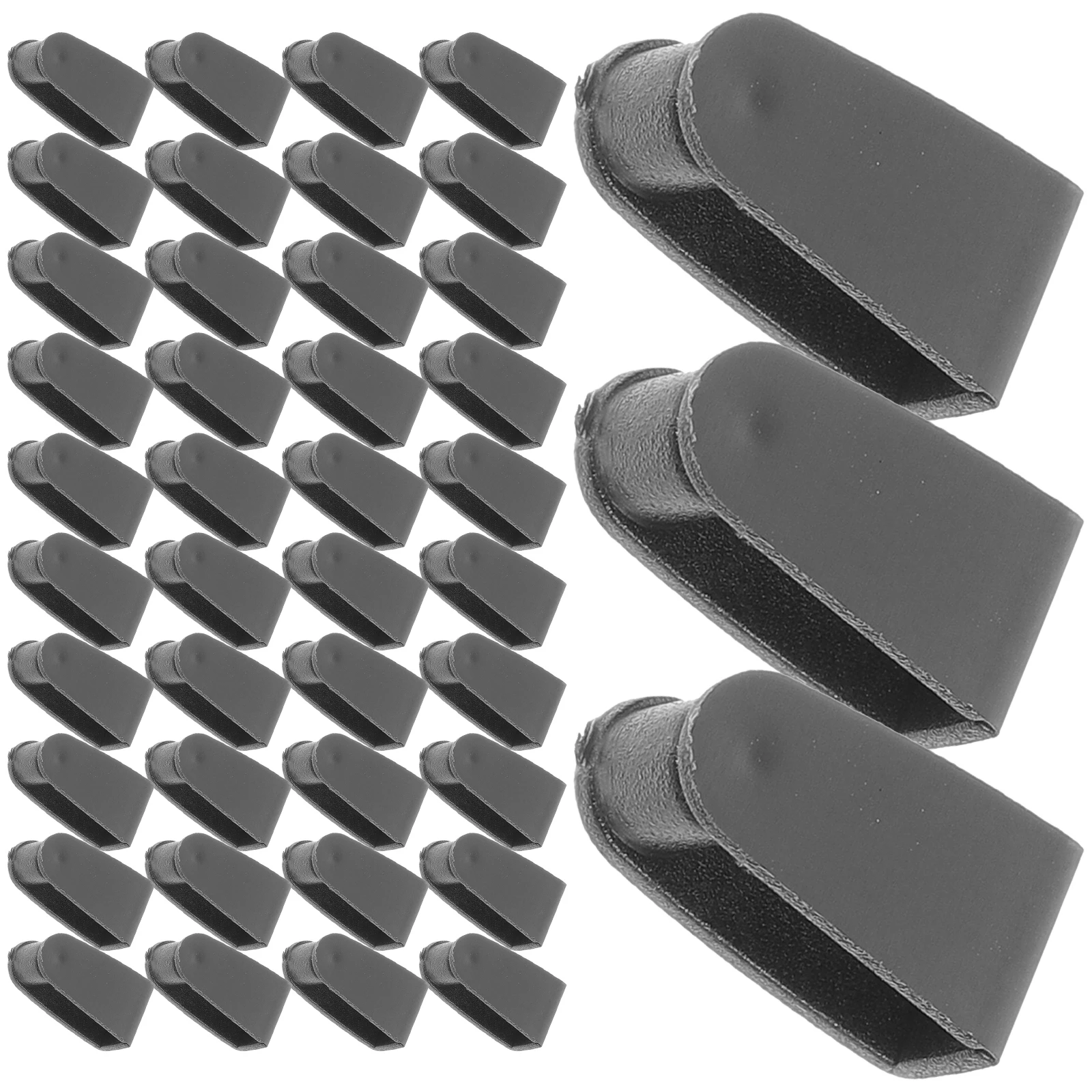

100pcs Plastic Keychain Clip Keychain Clips Transparent Acrylic Key Ring Connectors Durable Folding Jewelry Parts