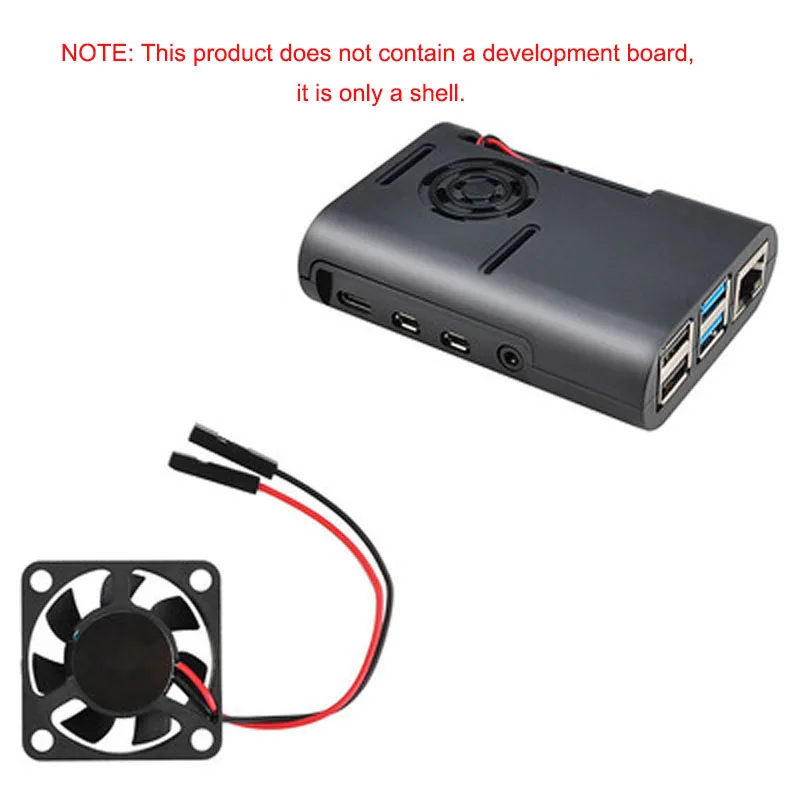 Voor Raspberry Pi 4th Generatie 4B Shell Raspberry Pi 4th Generatie B-Type Shell Doos