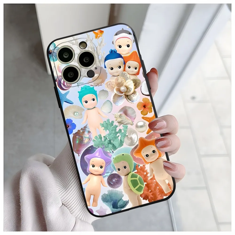 Sonny angel nature art Phone Case for iphone 14 15ProMax 11 13 12 Pro Xs Max Mini Xr X 7 8 6 6s Plus Shell Coque