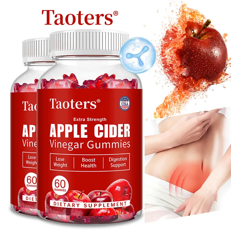 

Apple Cider Vinegar Gummies - Promotes Digestive Health, Relieves Bloating and Constipation, Burns Fat, Weight Management