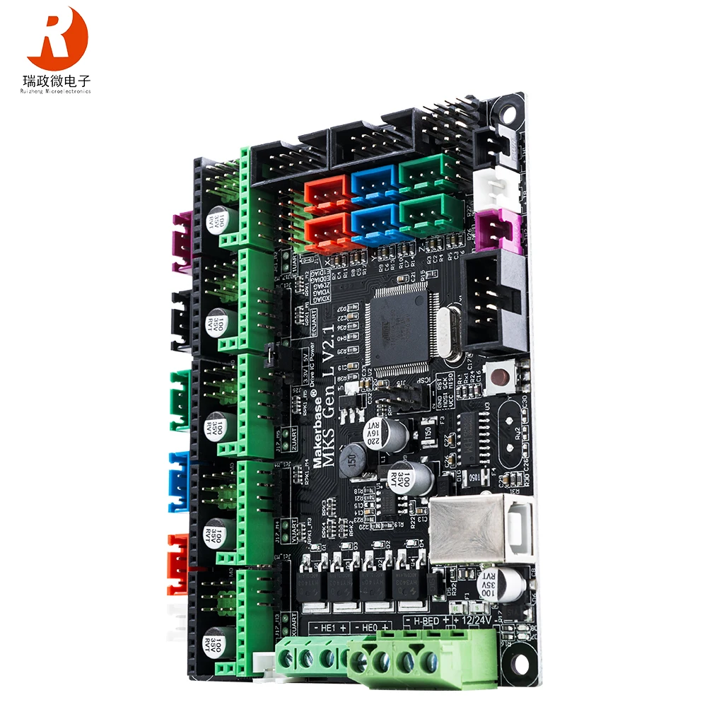 Makerbase MKS Gen L V2.1 3D Printer Parts Control Board Support TMC2209 2208 Uart Mode Gen-L For Sidewinder X1 Ramps1.4